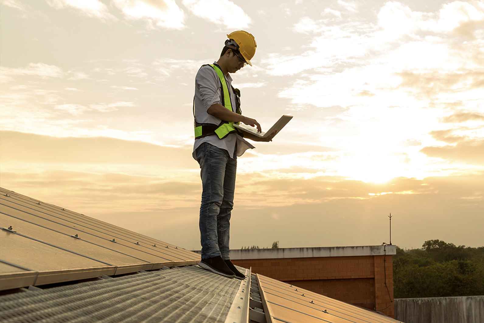 Man in construction gear